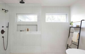 Built-In Shower Benches and Niches