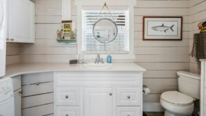 Custom Storage Options from Evergreen Bathroom Remodelers