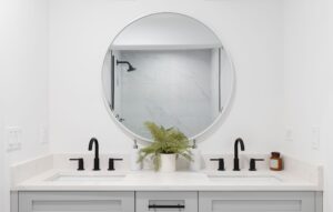 Double Vanity Installation