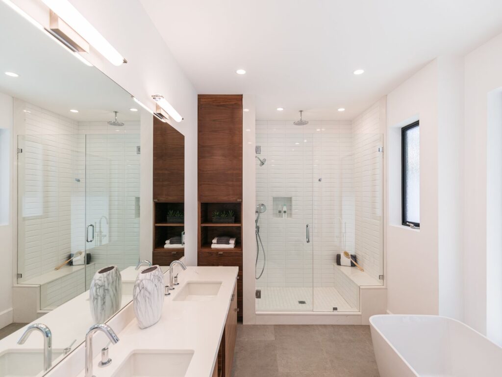 Professional bathroom remodeling project in Bellevue WA